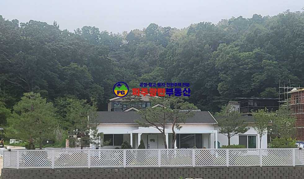 경기 파주시 광탄면 신산리 대지175p 건물33p 산밑 전원주택댠지 매매 매물번호 10191 사진 1