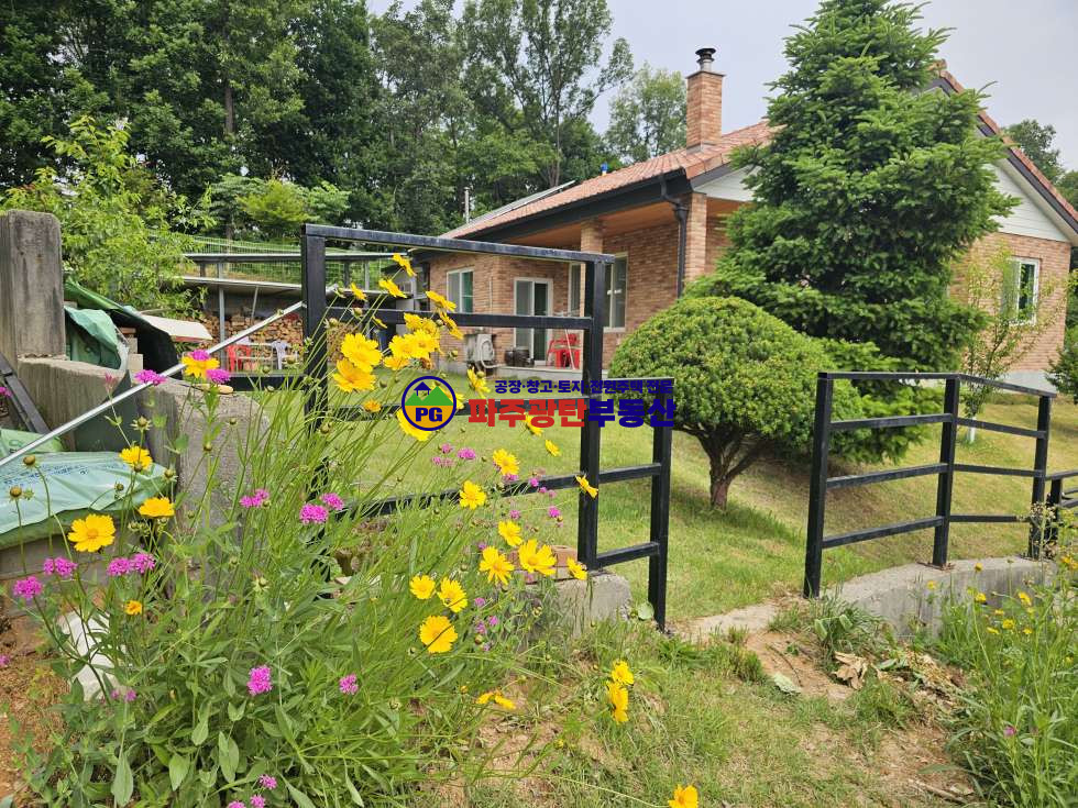 경기 파주시 광탄면 신산리 광탄면신산리농가주택 토지376평 건물80평 복층 산밑 전망 멋진정원 매매 매물번호 10271 사진 12