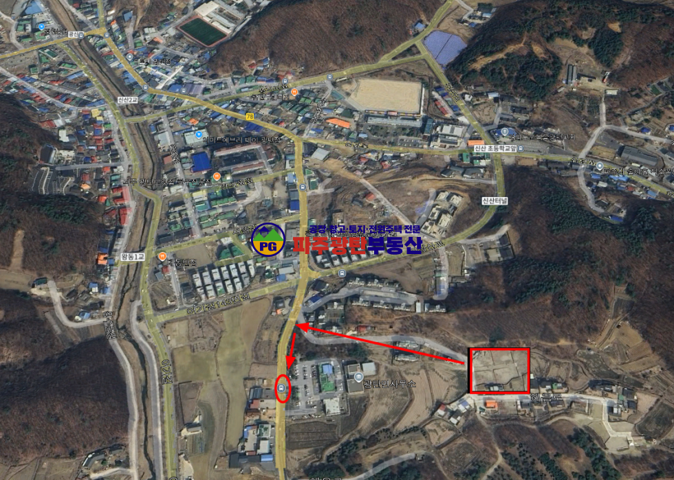 경기 파주시 광탄면 신산리 파주시광탄면 주택부지 시내인근 토목공사완료 박달산등산로 매매 매물번호 10018 사진 6
