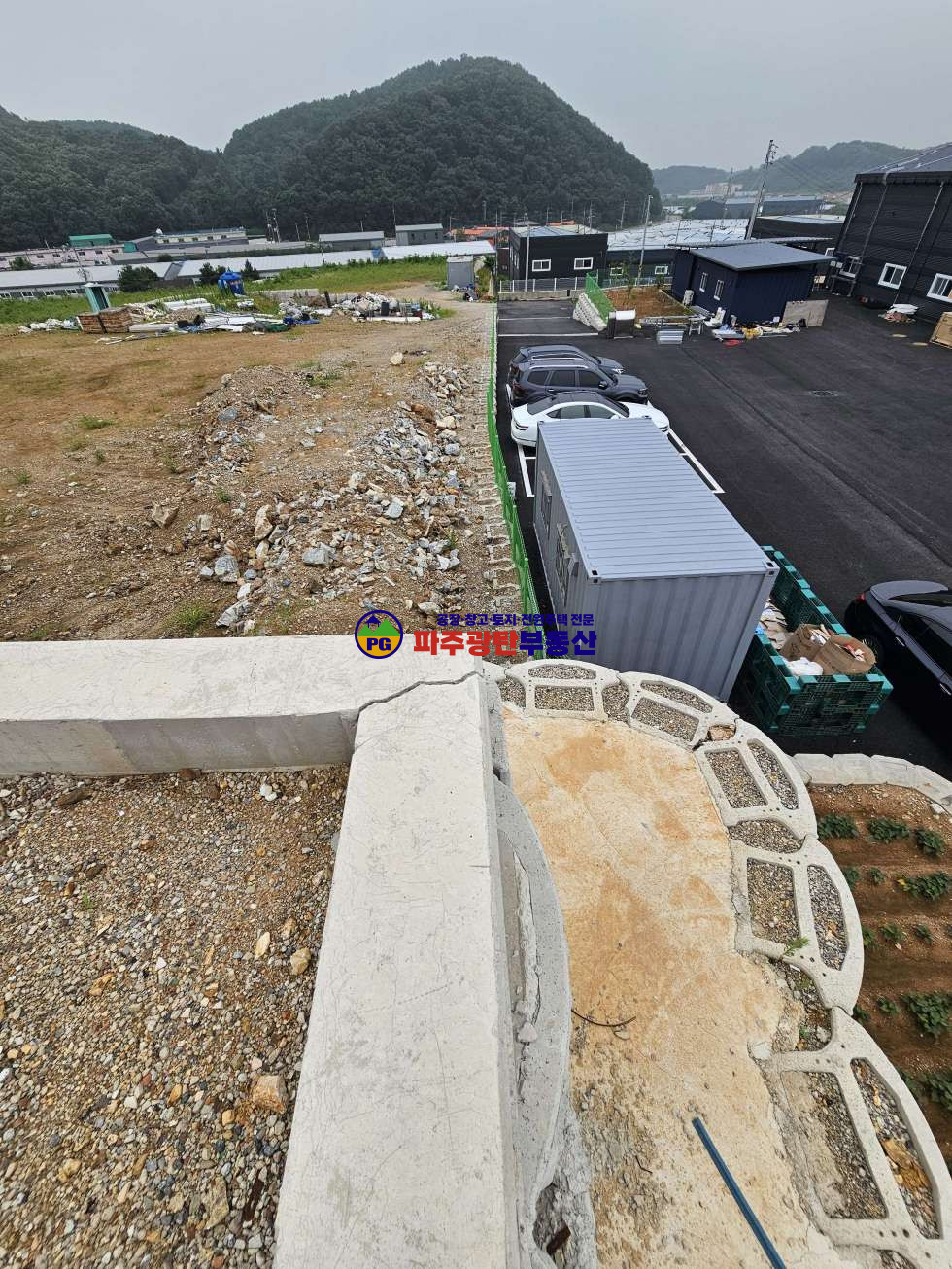 경기 파주시 검산동 대지1500평 토목공사완료 제2종근린생활시설허가 매매 매물번호 10074 사진 2