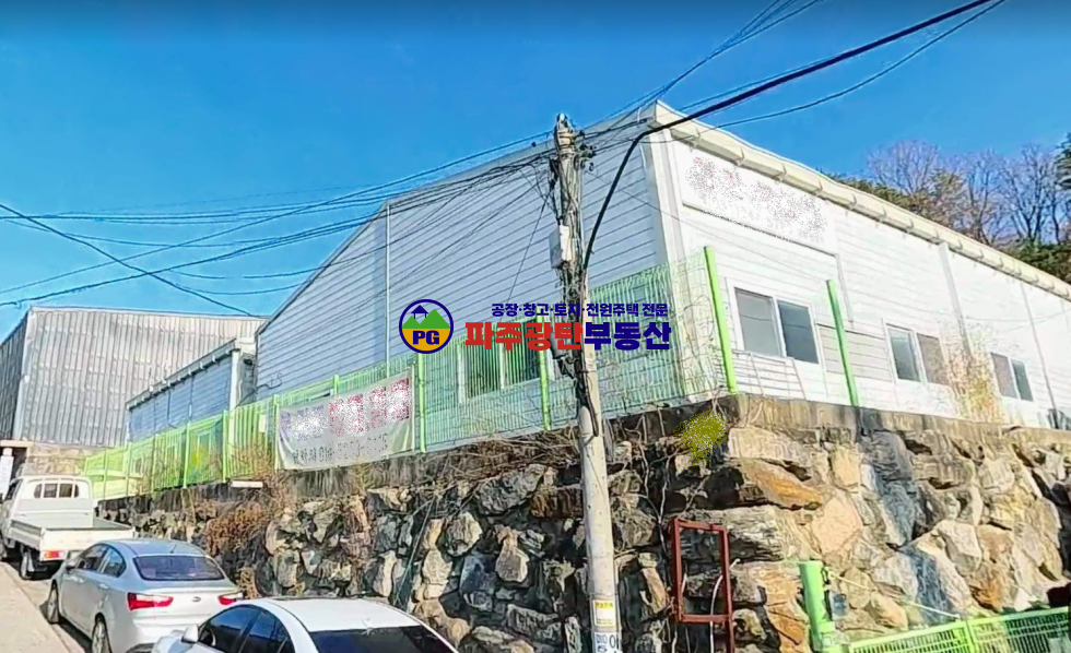 경기 파주시 조리읍 오산리 부지415평 건물152평 민원없음 3동 월세 매물번호 10112 사진 1