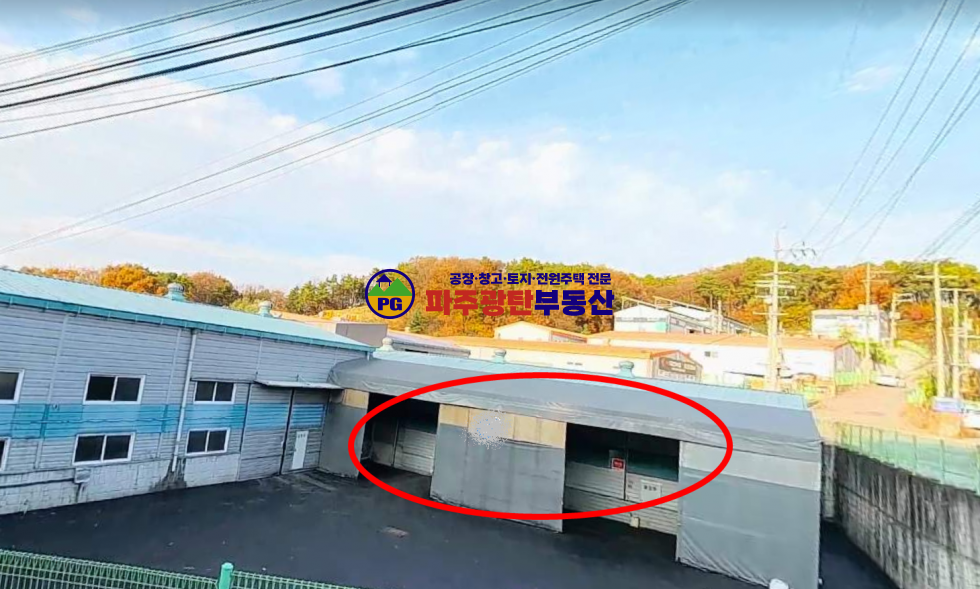 경기 파주시 광탄면 창만리 가동 건물103평 공장 천막음 민원무 월세 매물번호 10180 사진 2